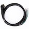 Dr Infrared Heater 9 Feet 50A Power Cord with NEMA 6-50P Plug Open End with Eyelet 6-2 Gauge UL listed, Black DR-PS101 - alternate 1
